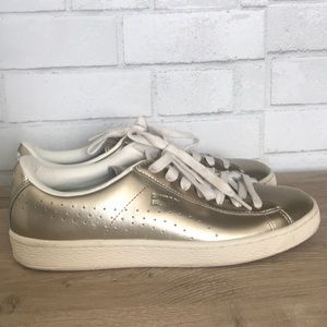 Gold Puma Basket